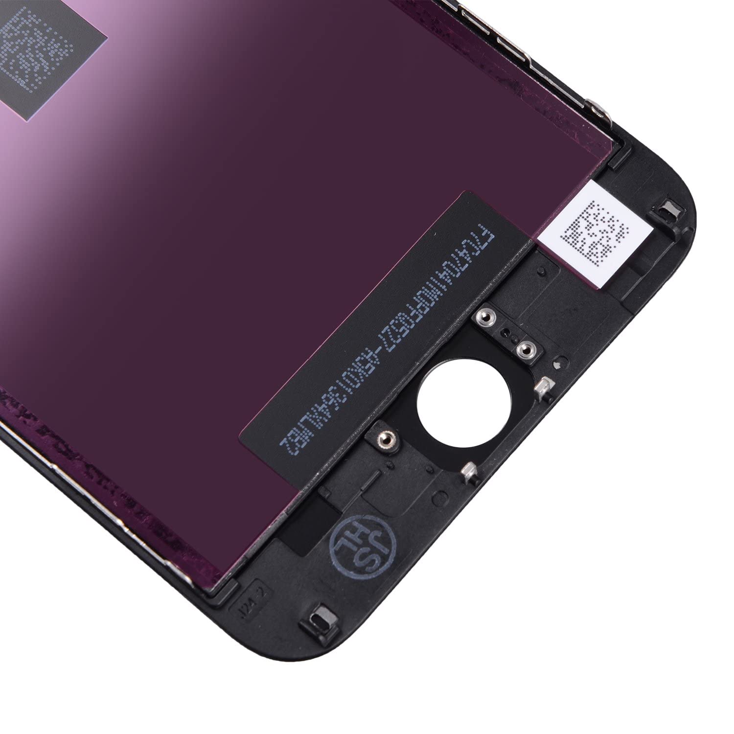 Brinonac Display per iPhone 6 Schermo Nero 4,7 Pollici LCD Touch Screen Frame Vetro Schermo Kit Smontaggio Trasformazione Completo di Ricambio Utensili Inclusi