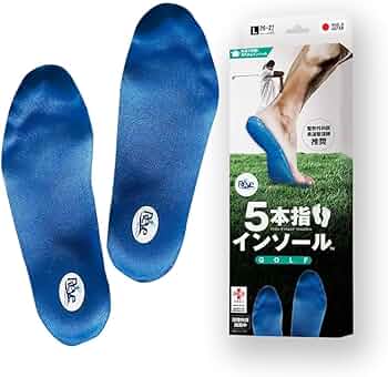 Amazon.co.jp: 【Reve】5本指インソール ゴルフGOLF ゴルフ
