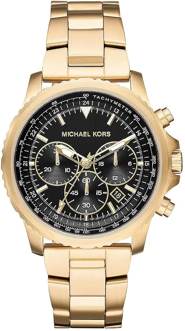 Michael Kors Orologio da uomo Cortlandt, misura cassa 44mm, movimento cronografo Michael Kors Orologio da uomo Cortlandt, misura cassa 44mm, movimento cronografo
