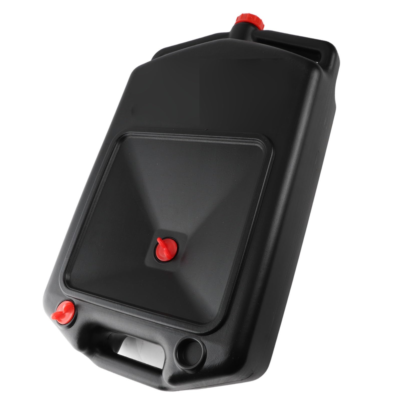 Fabater Contenedor de Drenaje de Aceite de 12 litros con Diseño de Perfil bajo, Bandeja de Drenaje de Aceite Automotriz Multifuncional con Asa para Vehículos Todo Terreno, Camiones, Motocicletas y
