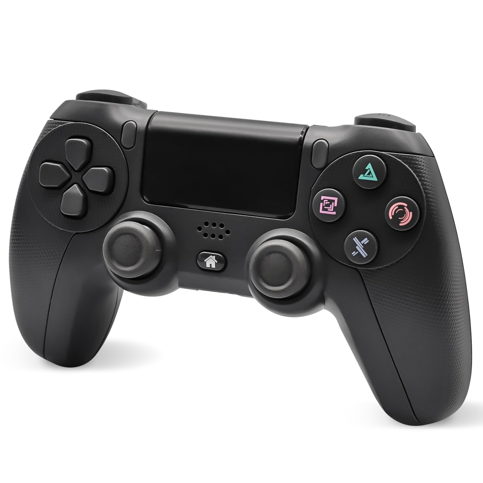 ARCELI Wireless Controller for PS-4, Bluetooth Gamepad Joystick for PS-4 with Dual Vibration, Touchpad, 3.5mm Stereo Headphone Jack, Six Axis Motion Control, Compatible with PS-4/Slim/Pro/PC(Grey) — view 8