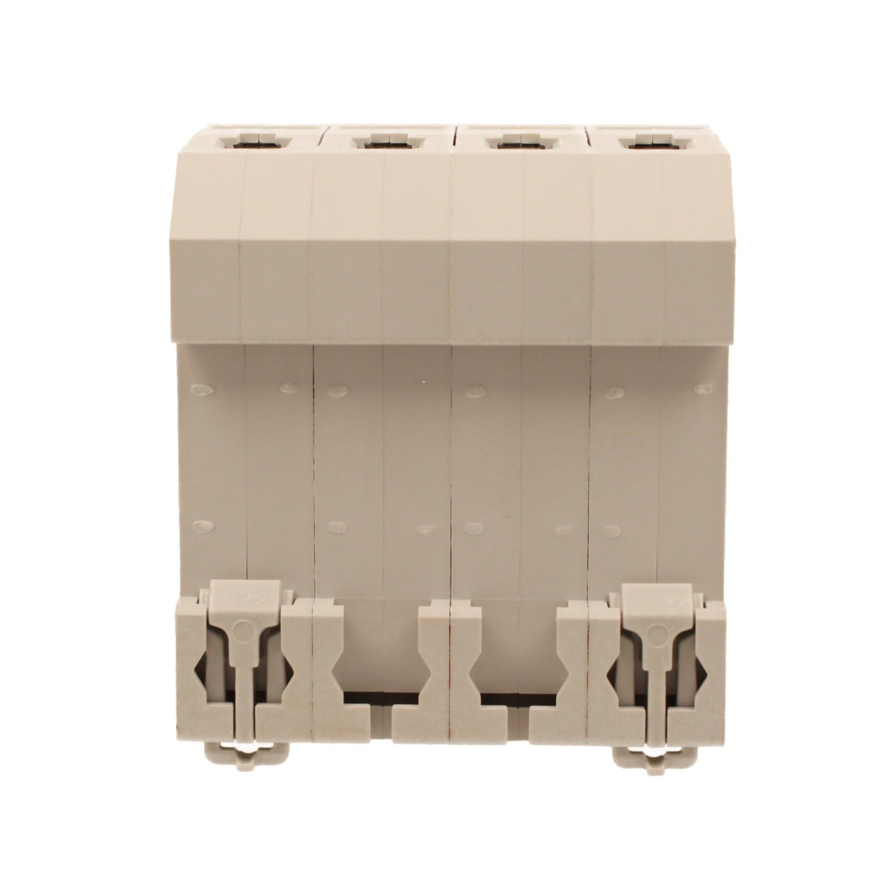 Interruptor magnetotérmico trifásico 4P 16A C16, curva C 6kA, 4 módulos DIN 380 V AC, certificado IEC60898-1, serie SB6L