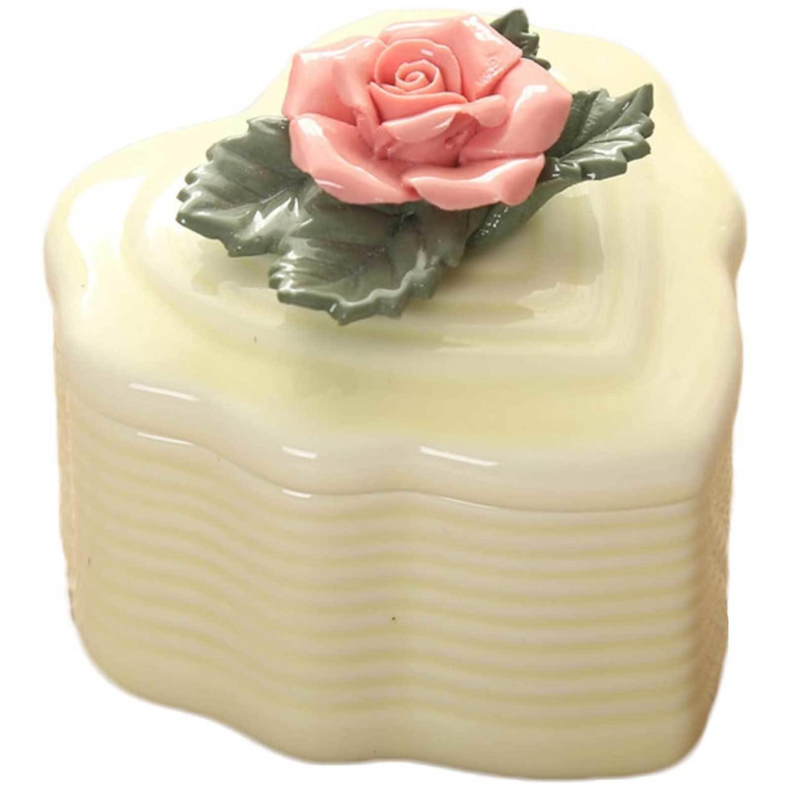 Pet urn, Cremation Mini Urns for Human/Pet Ashes Beautiful Tiny Keepsake Handicrafted Decorative Urn(Yellow)
