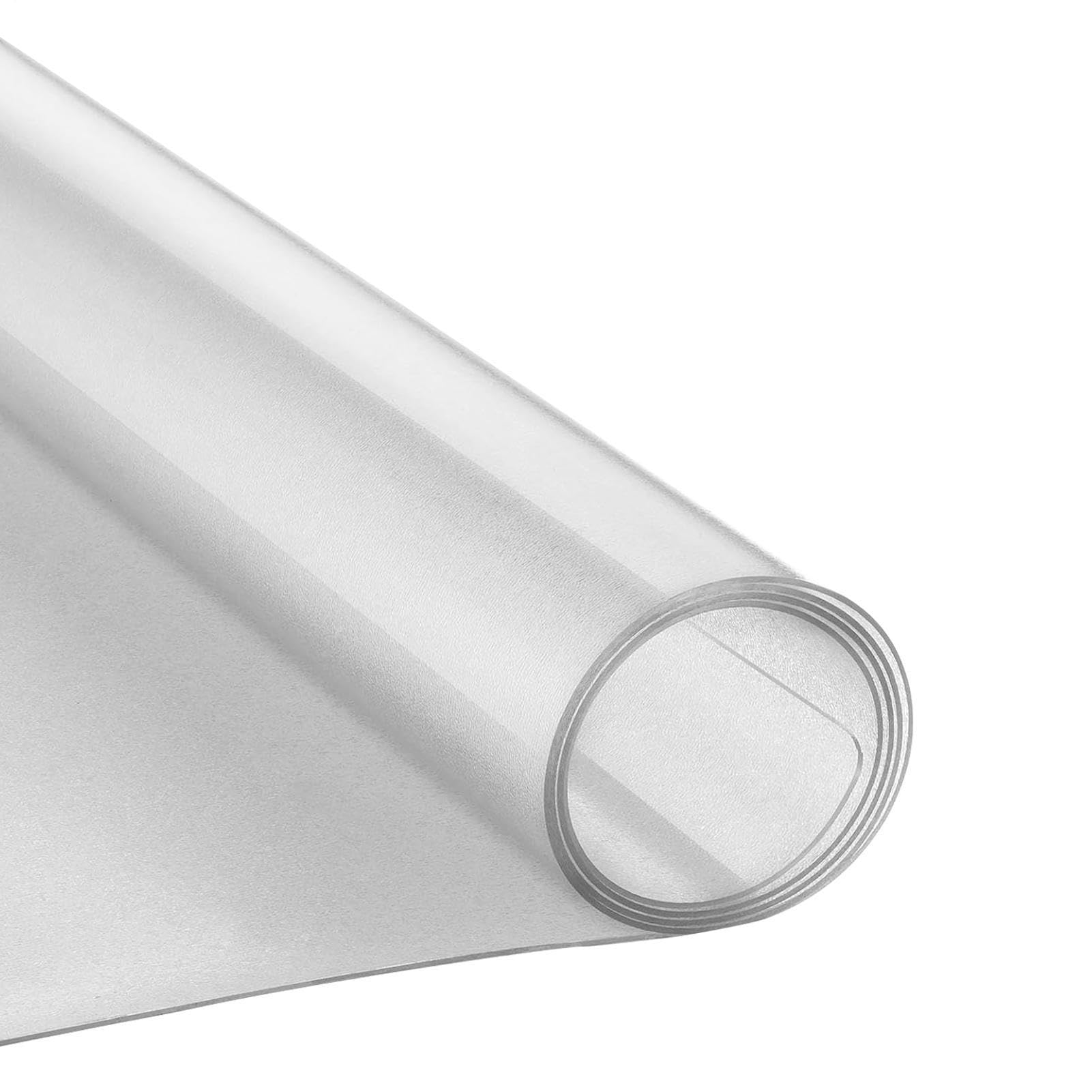 Protector Transparente Mesa - Cubierta Mate 0.7mm Grosor, Mantel Protector Escritorio Resistente Impermeable Cocina Hogar Oficina Tocador Comedor Picnic Mostrador Muebles, Cubierta Antideslizante