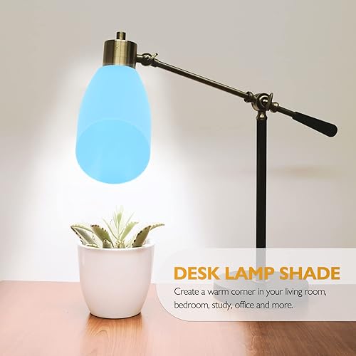 Miniatura 4 de Reemplazo de pantalla de herradura roja de plástico 4 unids pantalla de pie cubierta de luz de dormitorio ventilador de techo globo reemplazo para