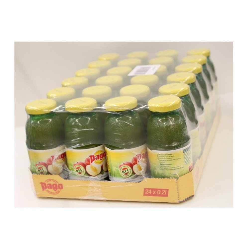 Pago Fruchtsaft - Pfirsich 24x0,2l