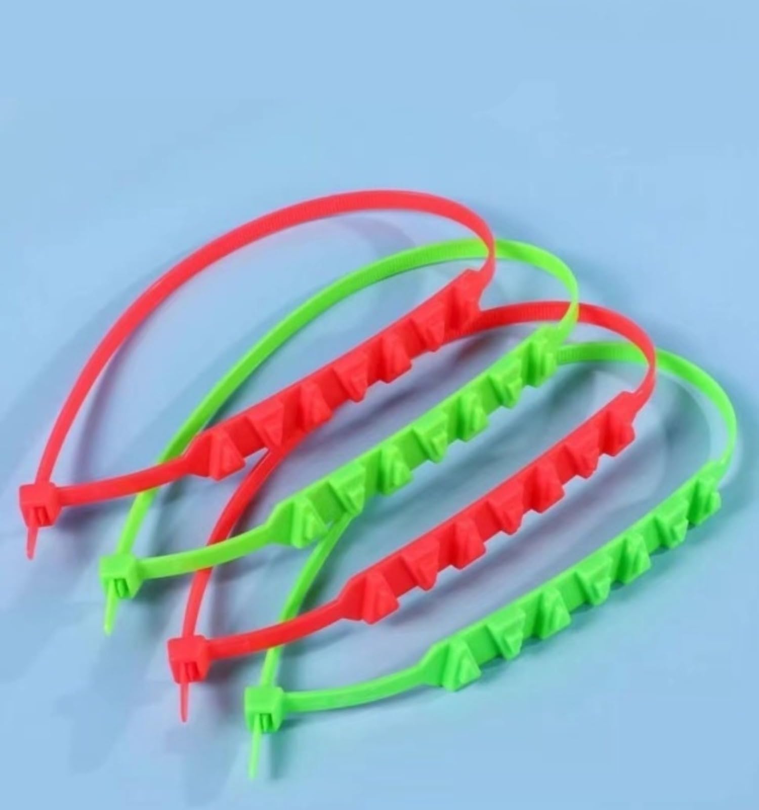 Fascette stringicavo per catene da neve, per moto e biciclette, 20 catene antiscivolo per pneumatici per neve, fascette per pneumatici da neve, impugnature per pneumatici per moto per guida