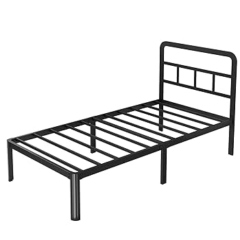Amazon.com: Yicensen 14 Inch Twin Bed Frames with Headboard