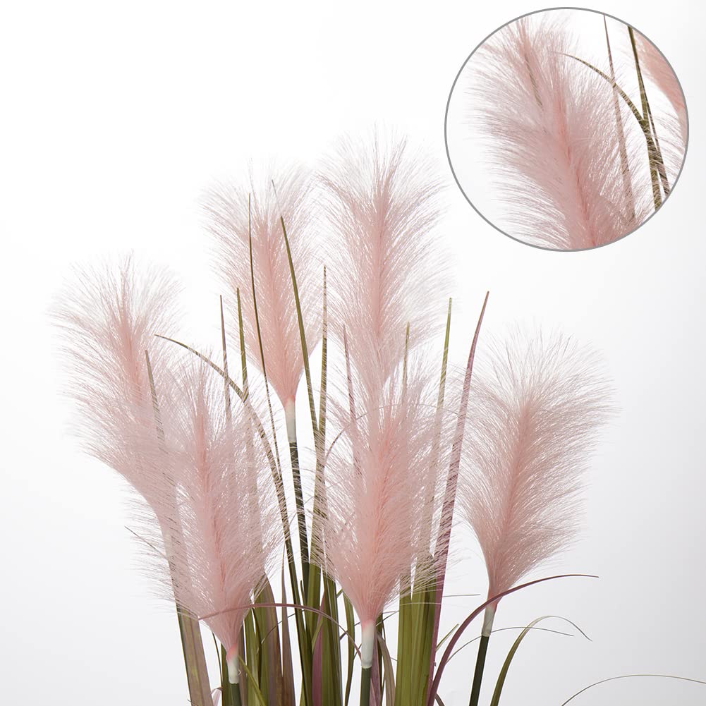 Hierba artificial de Pampas, hierba artificial alta, 100 cm, plantas artificiales grandes, plantas artificiales, hierba alta en maceta, plantas artificiales, hierba solitaria, planta decorativa