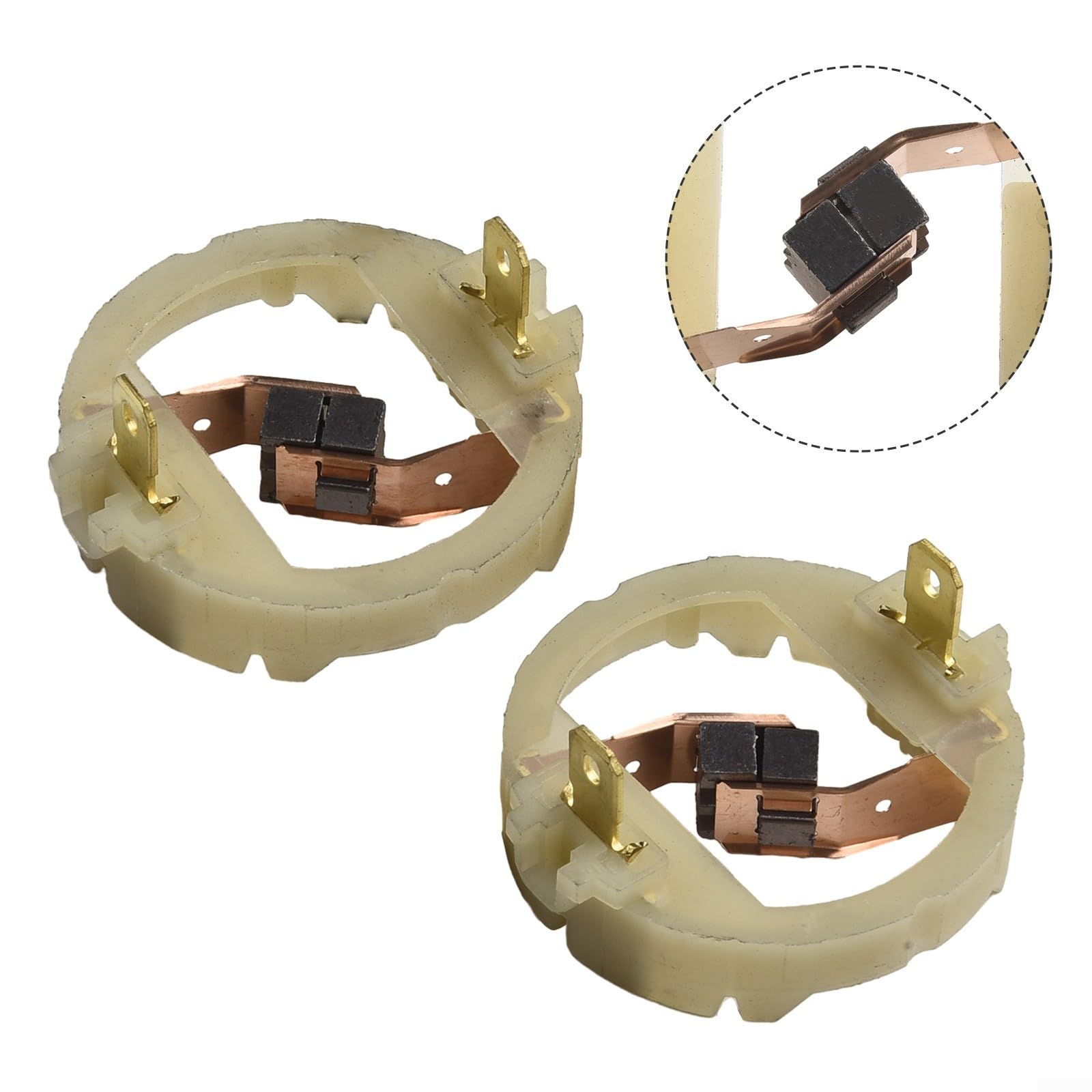 Set di 2 spazzole di carbone per 895 875 887 parti di ricambio per rotore motore per trapano avvitatore a batteria