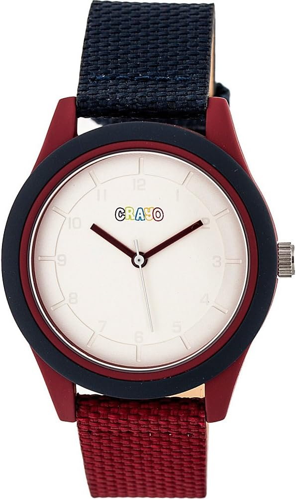 Pleasant Maroon Leather Strap Watch