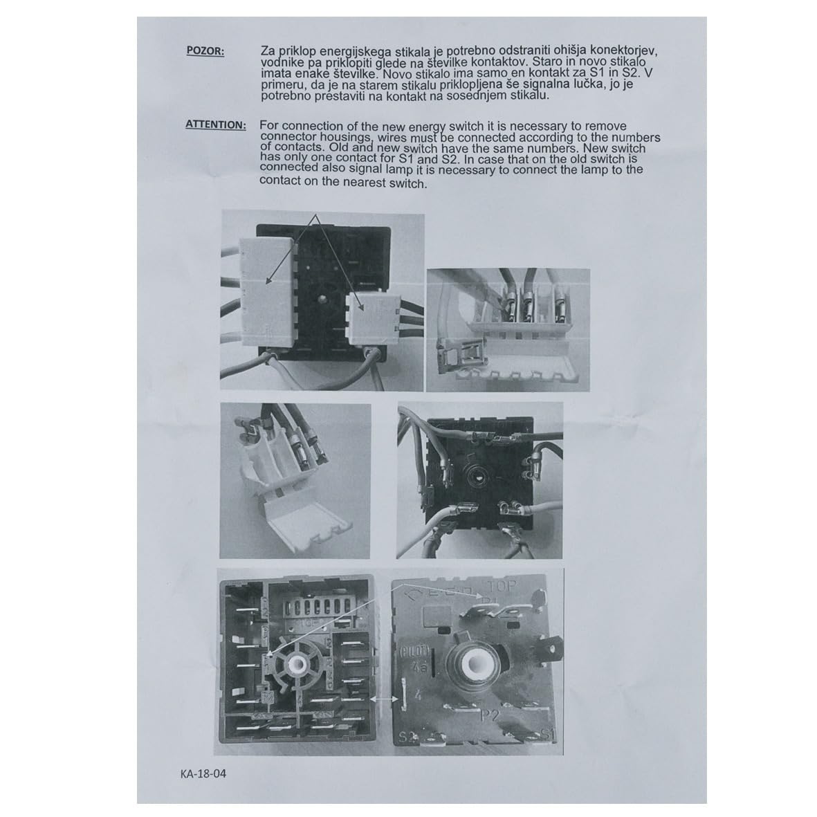 easyPART Kompatibel/Ersatz für gorenje 716270 Kochplattenschalter 2kreis EGO 50.85021.001 für Kochfeld Herd