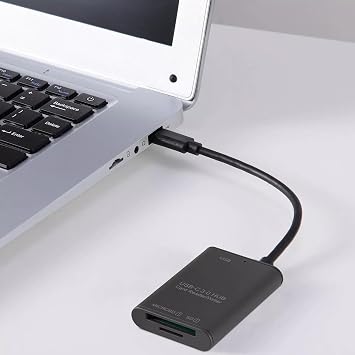 SANOXY USB C to SD Card Reader Writer OTG Adapter USB 3.0 Micro SD Memory Card Reader