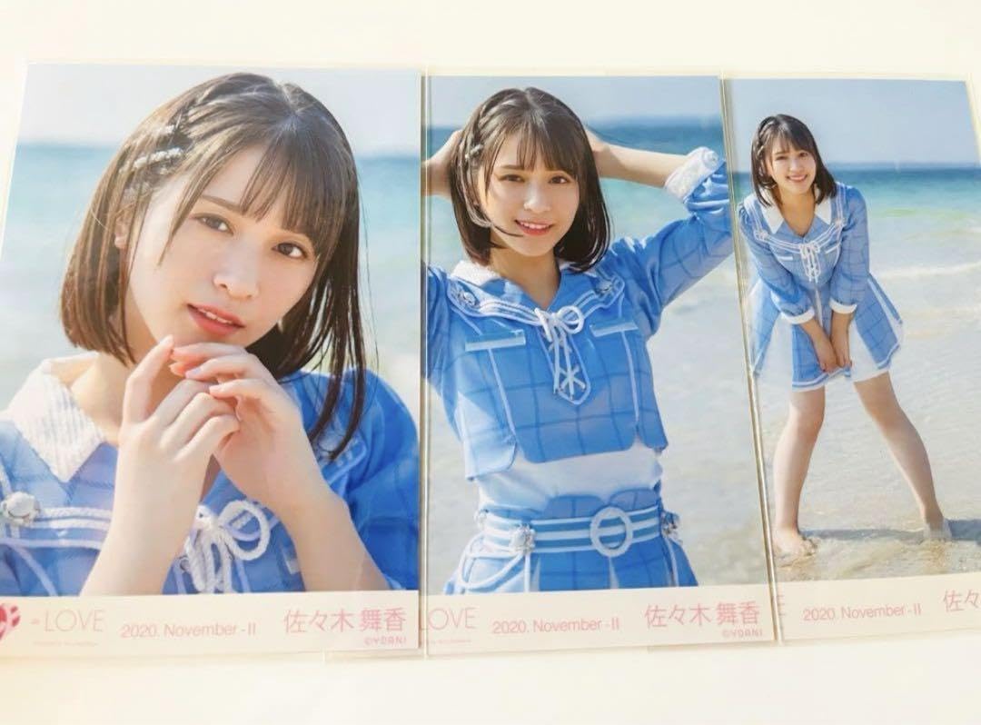 イコラブ 生写真 青春サブリミナル 歌唱衣装 野口衣織 ヨリ 直筆 コメ