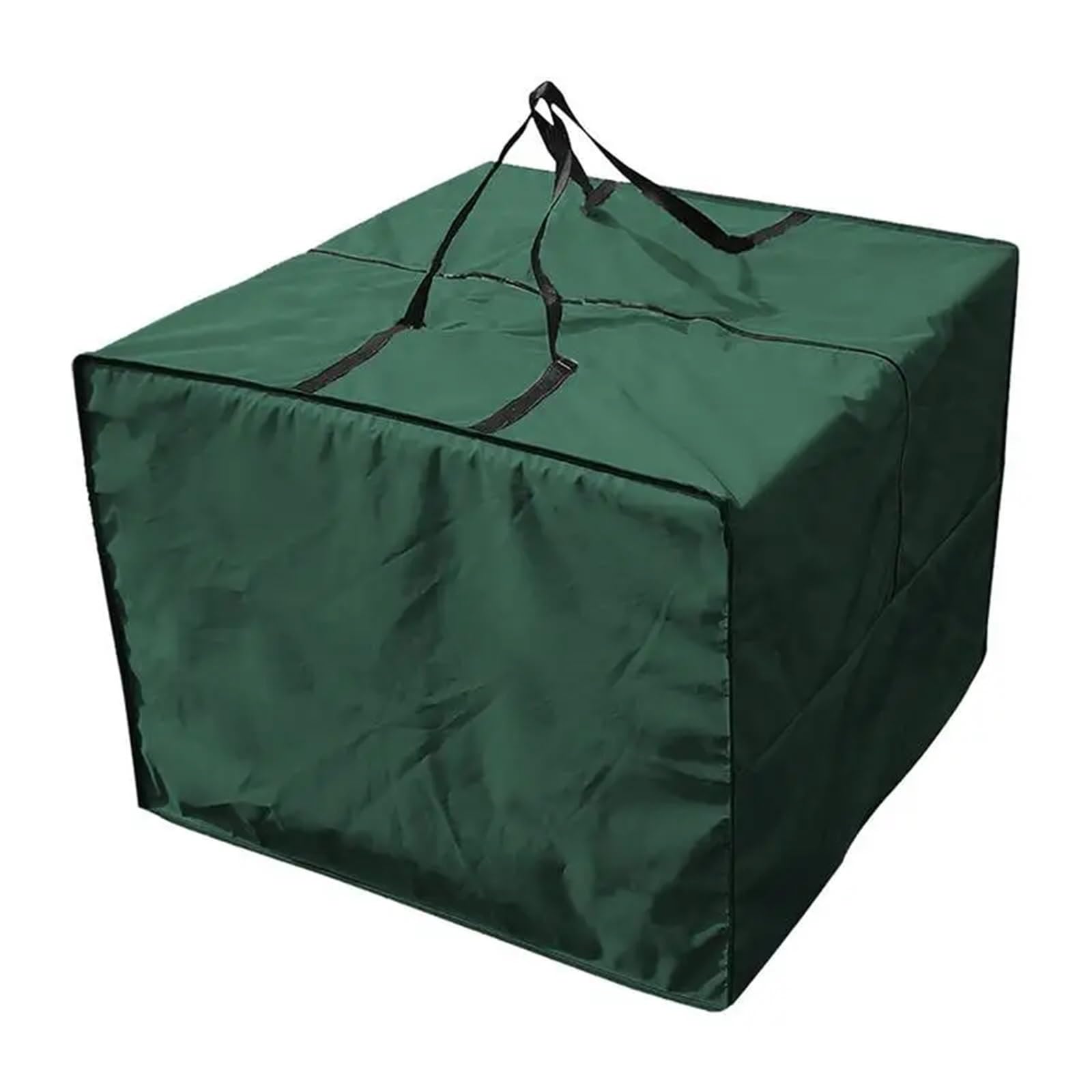 Aufbewahrungshülle für Gartenkissen Aufbewahrungstasche mit großer Kapazität, Möbelsitzkissen, Aufbewahrungstasche for den Garten im Freien, Sitzschutzhülle, wasserdicht, multifunktional(Black)