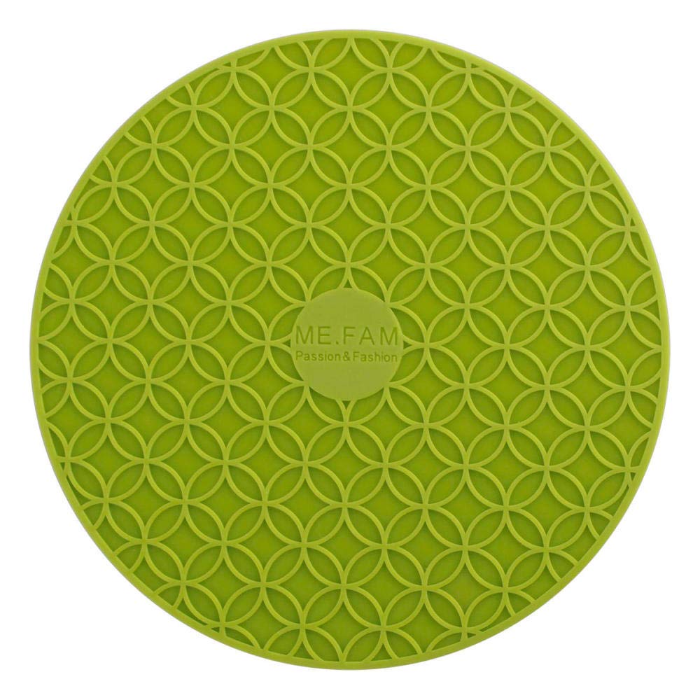 Podkładki silikonowe pod garnki miski na stół izolacyjne - 3 sztuki niebieskie(Placemat 3 Pieces green)