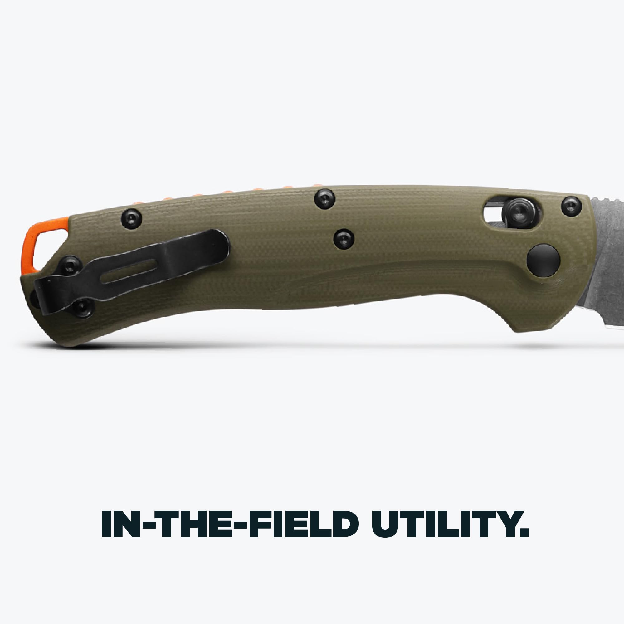 Benchmade Navaja TAGGEDOUT mango G10 acero CPM-S45VN
