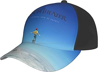 Dream Rock Theater Music Band A Dramatic Turn of Events Baseball Cap Women Men Adjustable Size Running for Running Workouts and Outdoor Activities All Seasons Black
