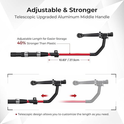 Miniatura 4 de Piscifun Speed X - Carrete de línea de pesca con función de desenrollado, línea sin torsión con mango de aluminio ajustable para carrete giratorio,