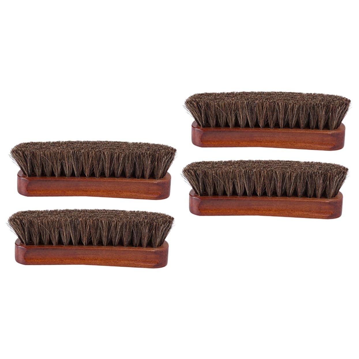 VALICLUD 2 Set Spazzola in Crine Di Cavallo Per Scarpe Deodorante Spray Per Scarpe Kit Pulisci Scamosciato Spazzola Da Spray Deodorante Per Polacco Di Legno 2 Pezzi * 2