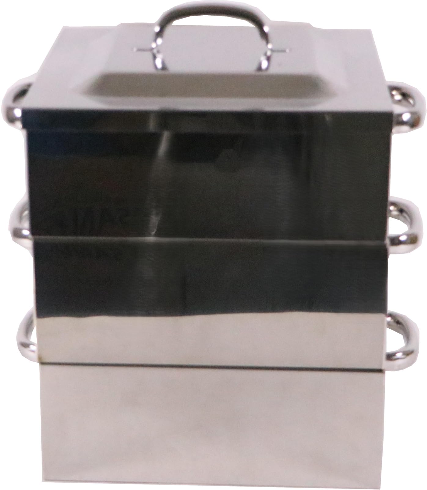 18-8 業務用角蒸器　33cm 2段 Amazon｜神子島製作所 PE 18-8 業務用 角蒸器 2段 33cm (蓋×1・中子×2