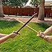 Adventure Awaits - 2-Pack - Burnt Wooden Toy Sword - Handmade - Lightweight Wood Toy Swords Set for Outdoor Play