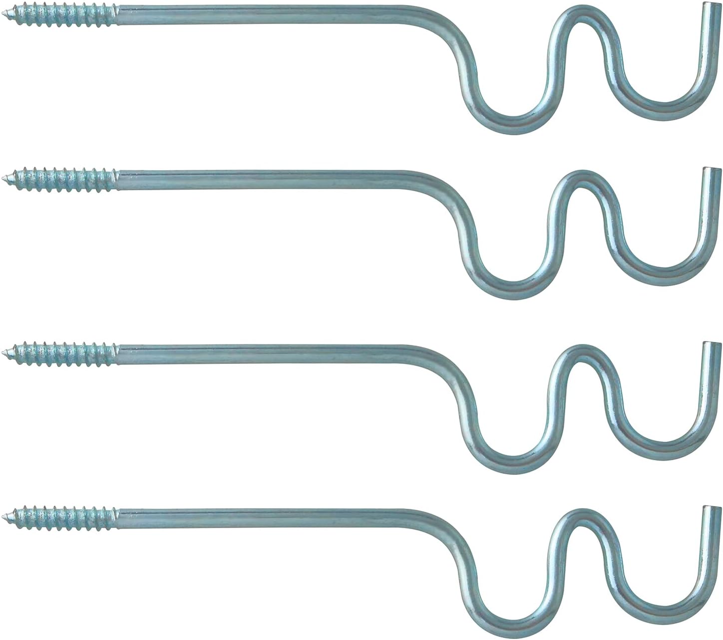 HOMSFOU Wood Curtain Brackets 2Pcs Wooden Curtain Rod