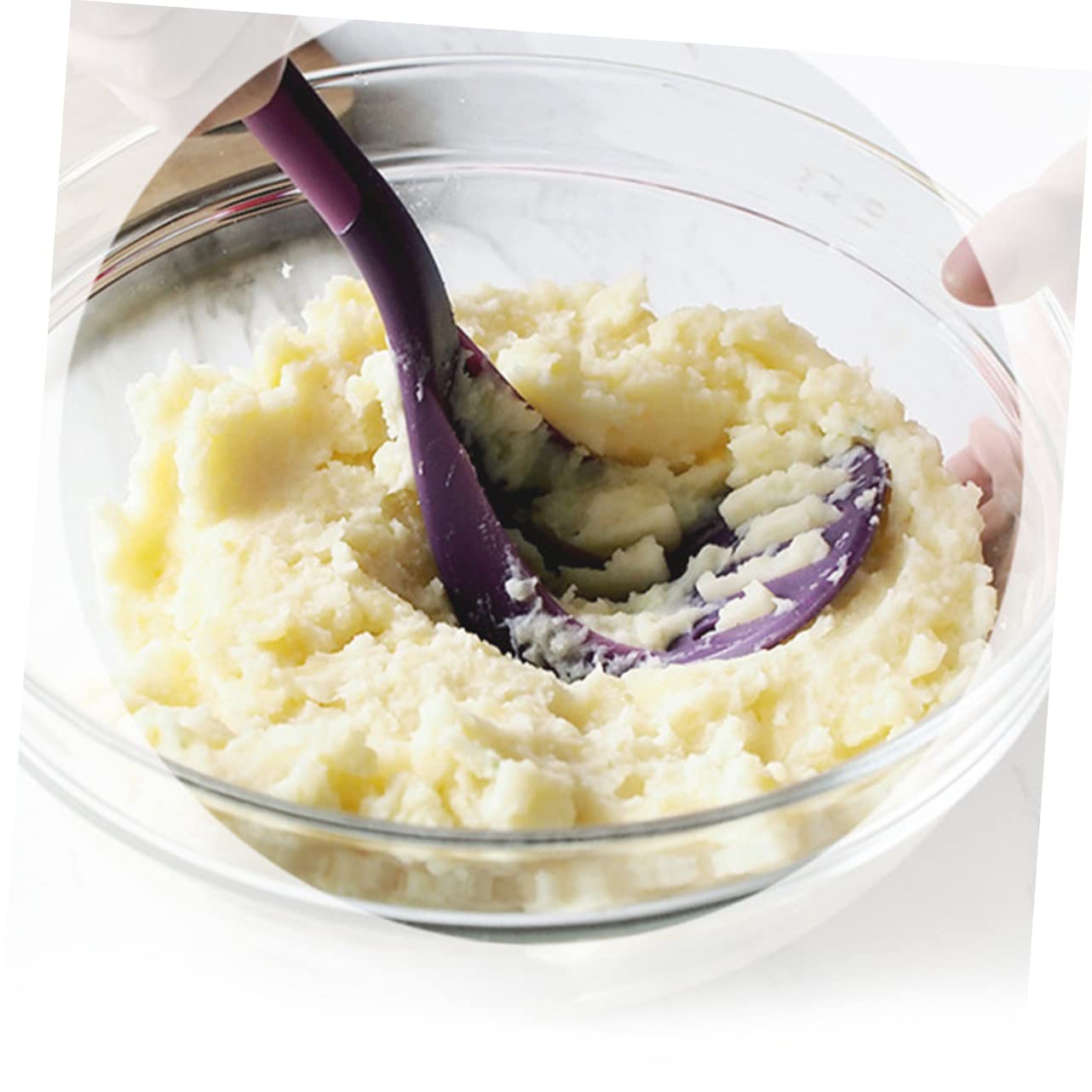 VINTORKY Potato Smasher Kitchen Tool Potato Masher Food Pressing Tool Vegetable Masher Fruit Ricer