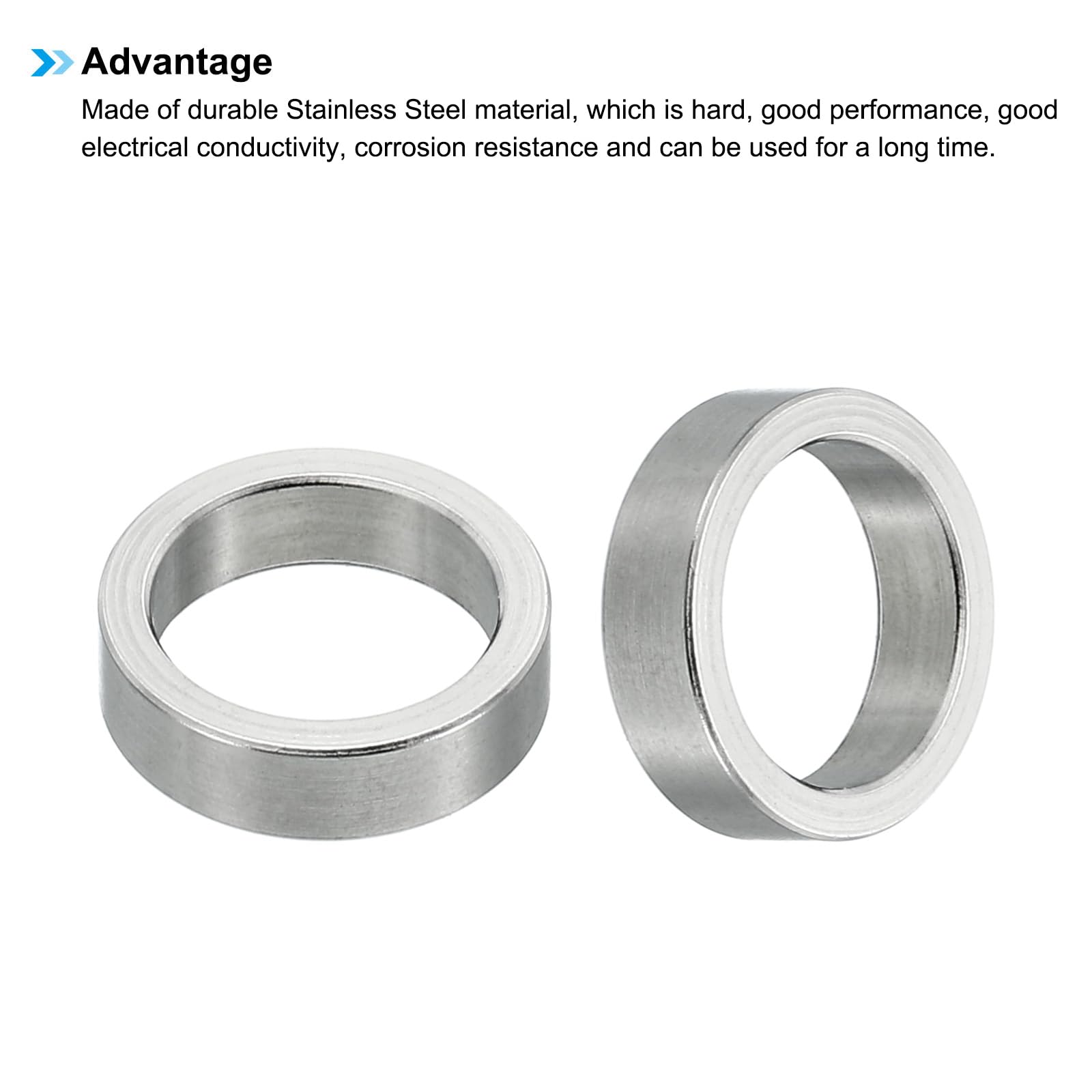 PATIKIL M12 Stainless Steel Spacers - Image 4