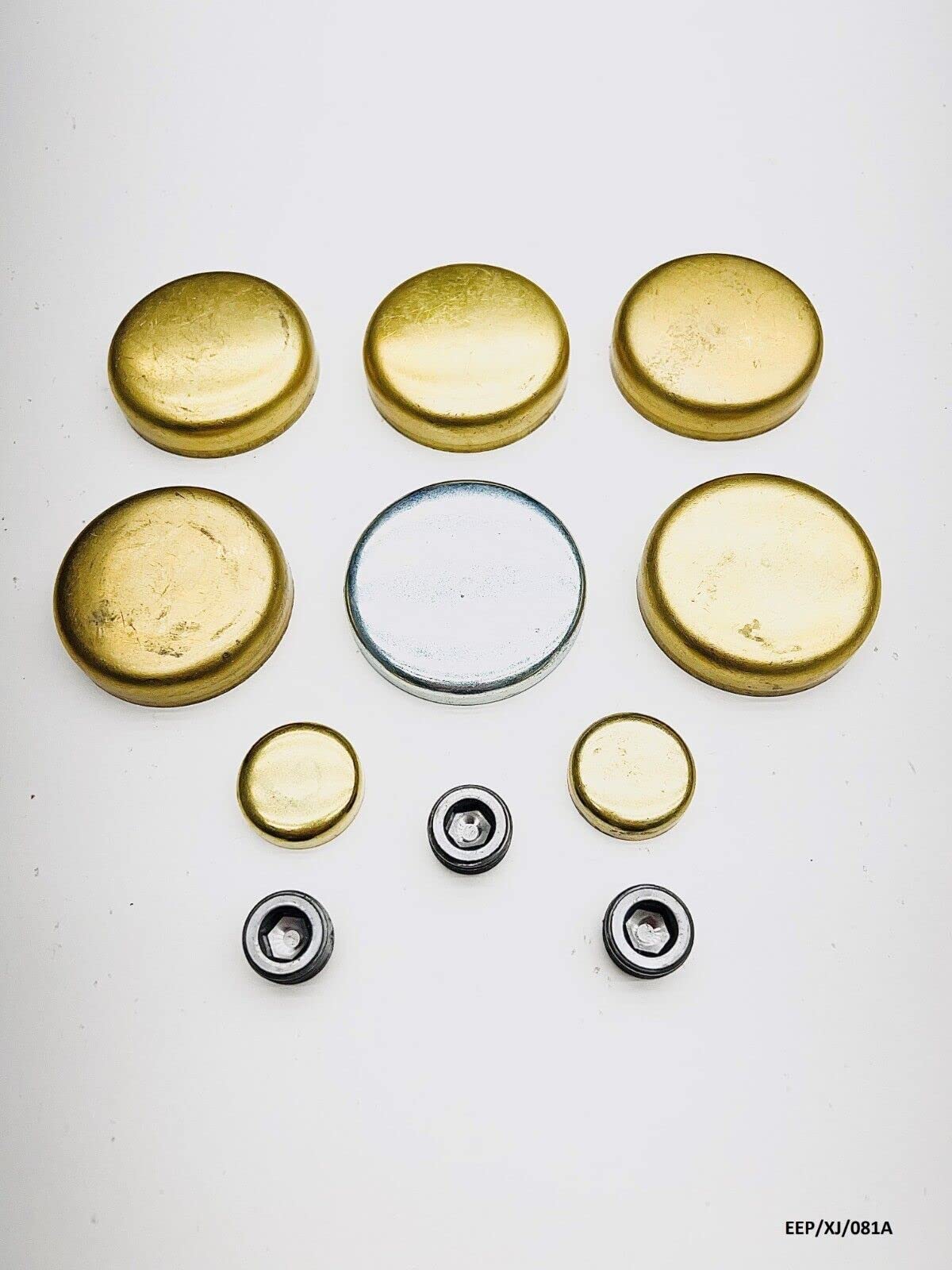 Messing Motor Expansion Stecker Set für Jeep Cherokee 4.0L 1987-2001