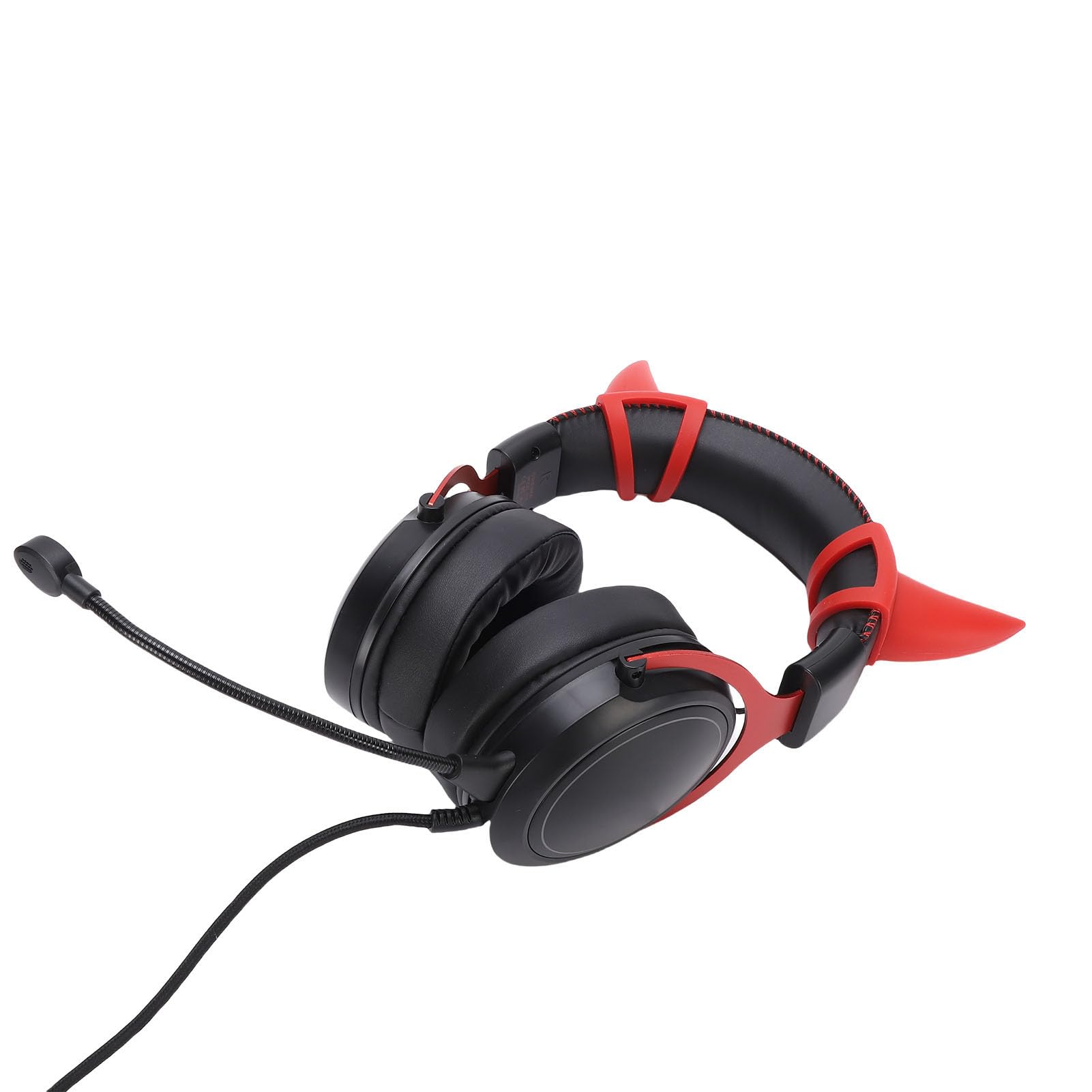 Yosoo Health Gear Cuffie da Gioco Cuffie da Gioco PC RGB Cablate con Microfono Driver da 50 Mm Schiuma di Memoria in Alluminio ABS Spina da 3,5 Mm Cavo da 2,2 M per Chiamate Musicali da (#)