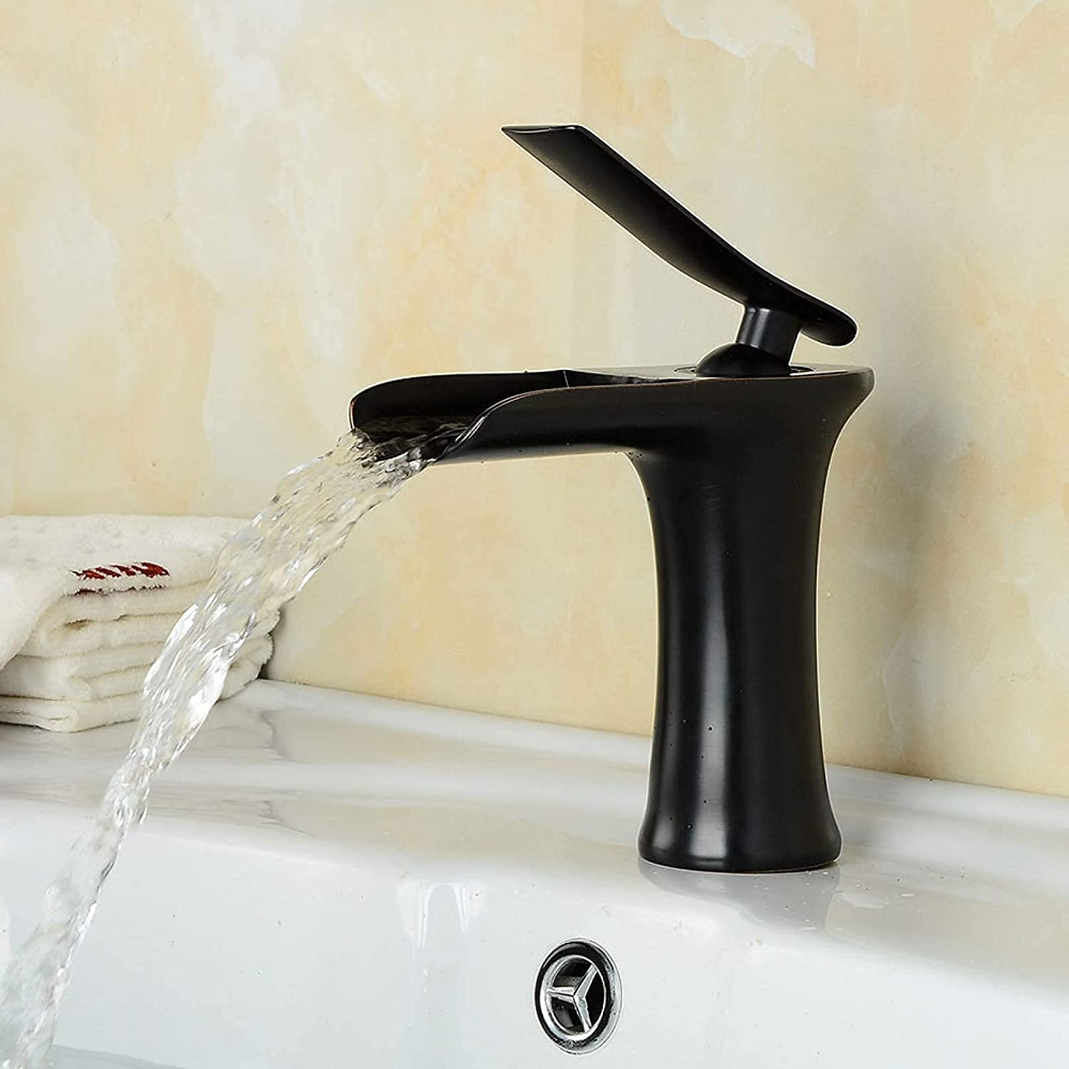 Rubinetti da Cucina per lavello ， Rubinetto per lavabo Antico Rubinetto retrò Rubinetto per Cascata da Bagno Rubinetto per Acqua Calda e Fredda Comfortable Anniversary