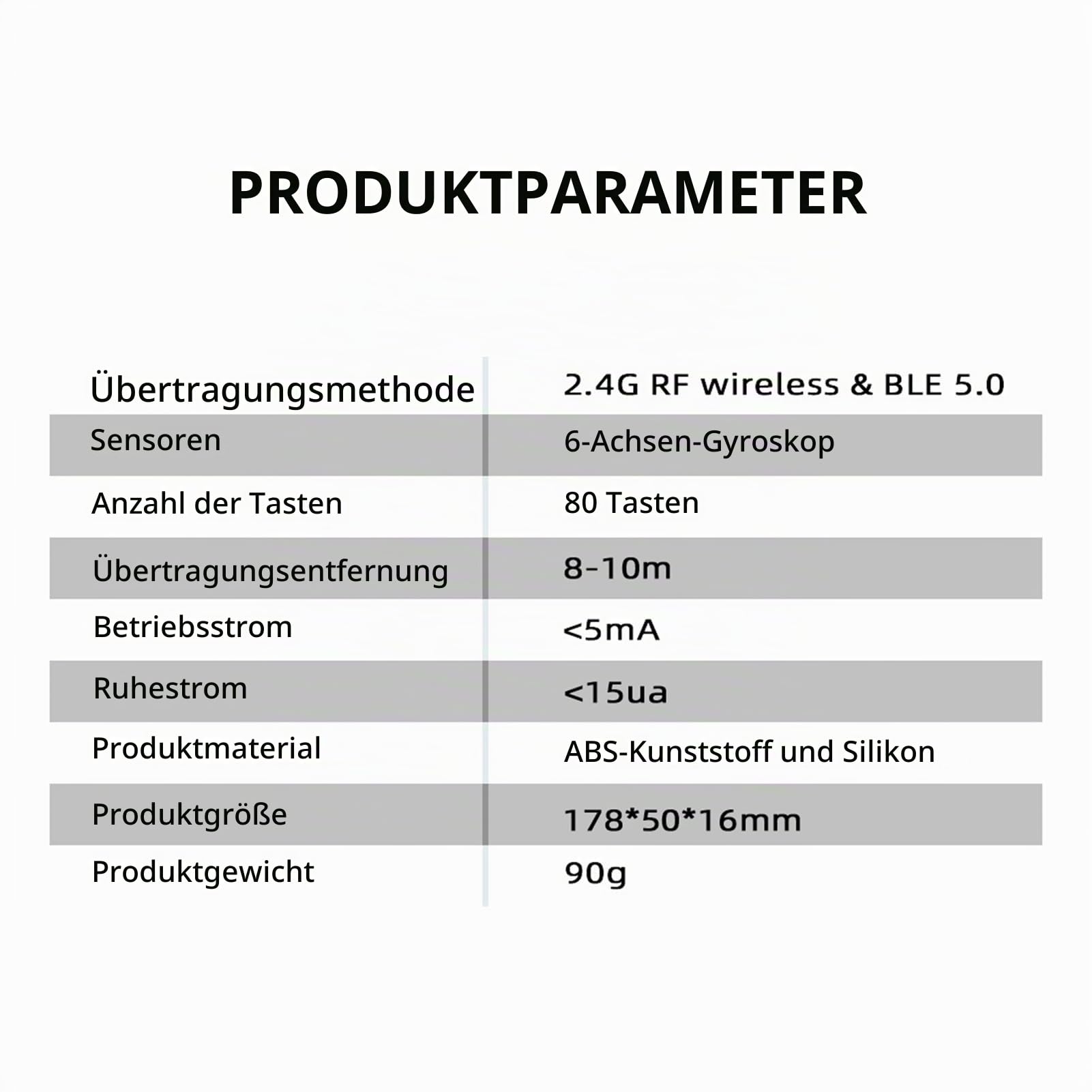 G60S PRO Air Mouse Handfernbedienung mit Tastatur, Dual-Modus 2,4 G BT Sprachsteuerung für, TV Box, All-in-One-PC, Laptop, Projektor, 6-Achsen-Gyroskop