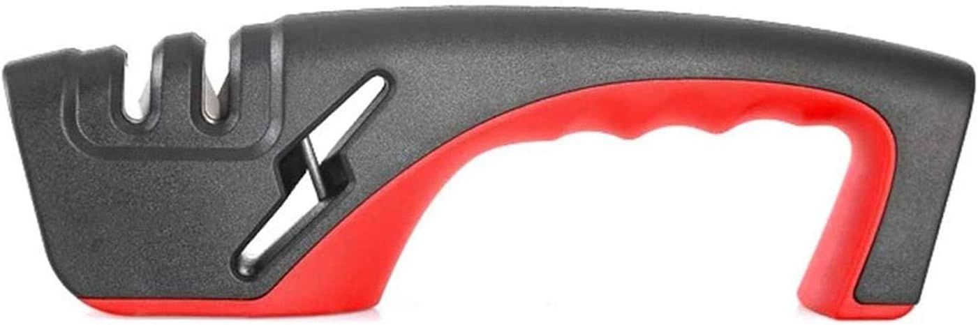 Knife Sharpener 3-Stage Chef Kitchen Knife Sharpener to Repair Restore and Polish Knife Blades for Kitchen Camping Hiking
