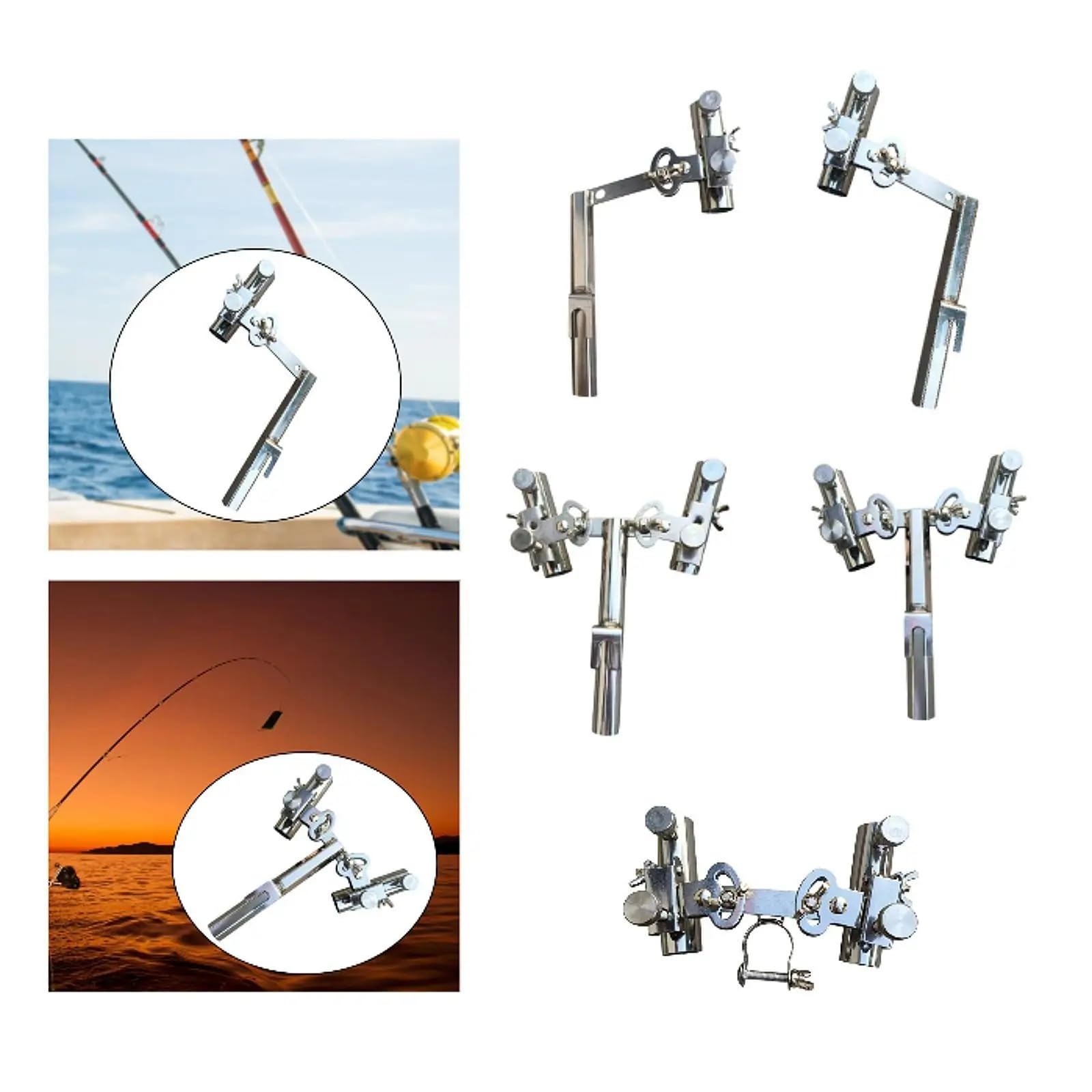 Supporto for canne da Pesca Supporto for Canna da Pesca for bacini Artificiali sulle sponde dei fiumi delle Barche