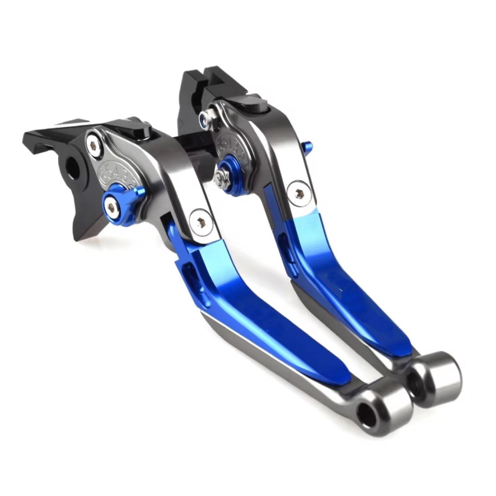 Naojino Blue Brake Clutch Levers Motorcycle Cnc Adjustable Folding Extendable Brake Clutch Levers Handle For Cb650f For Cbr650f 2014-2025 Motorcycle Brake Clutch Levers(Blue)