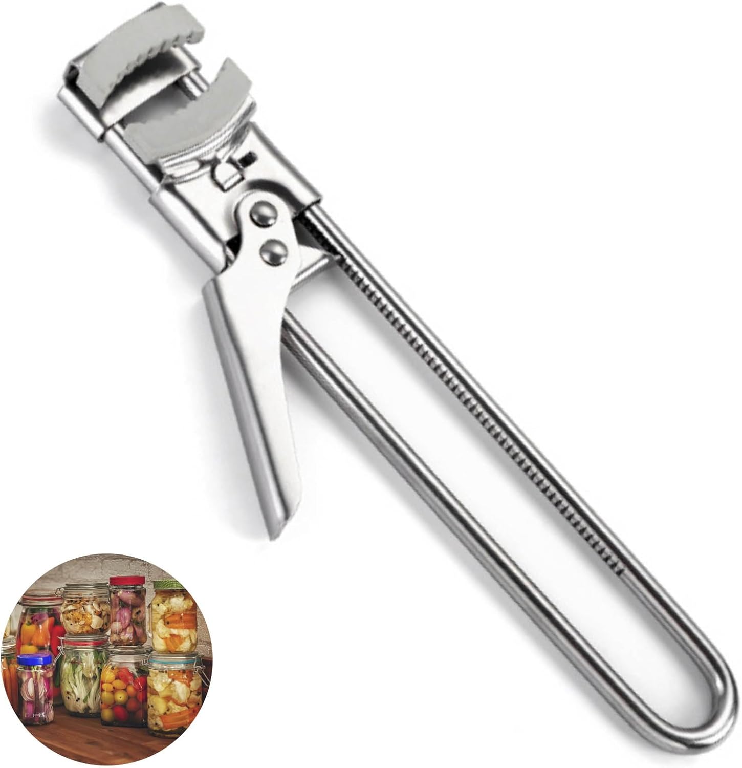 Manual Can Openers Jar Can Opener,Jar Openers for Arthritis Hands Adjustable Can Openers,Kitchen