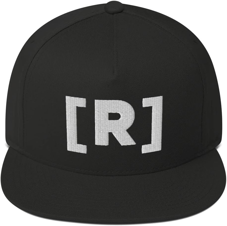 Hogue WS LLCResidente Hat (Embroidered Flat Bill Snapback Cap), Black, One Size, Black, One size