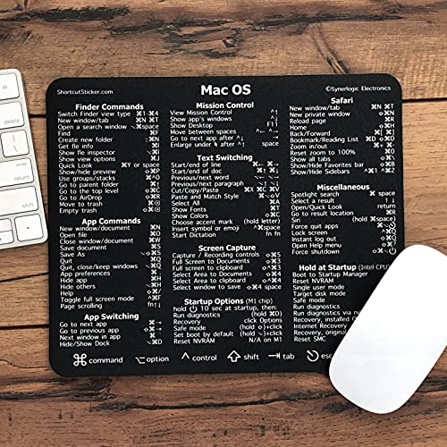 Synerlogic Ultimate Mac OS Keyboard Shortcut Reference Guide...