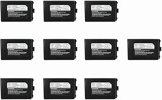 (10 Pack) XSP Battery for Symbol FR60900 FR66 FR68 MC70 MC7004 MC7090 MC7094 MC7095 MC75 MC7506 MC7596 PN 82-71363-02 82-71364-01 82-71364-03 82-71364-06 BTRY-MC70EAB00 BTRY-MC70EAB02