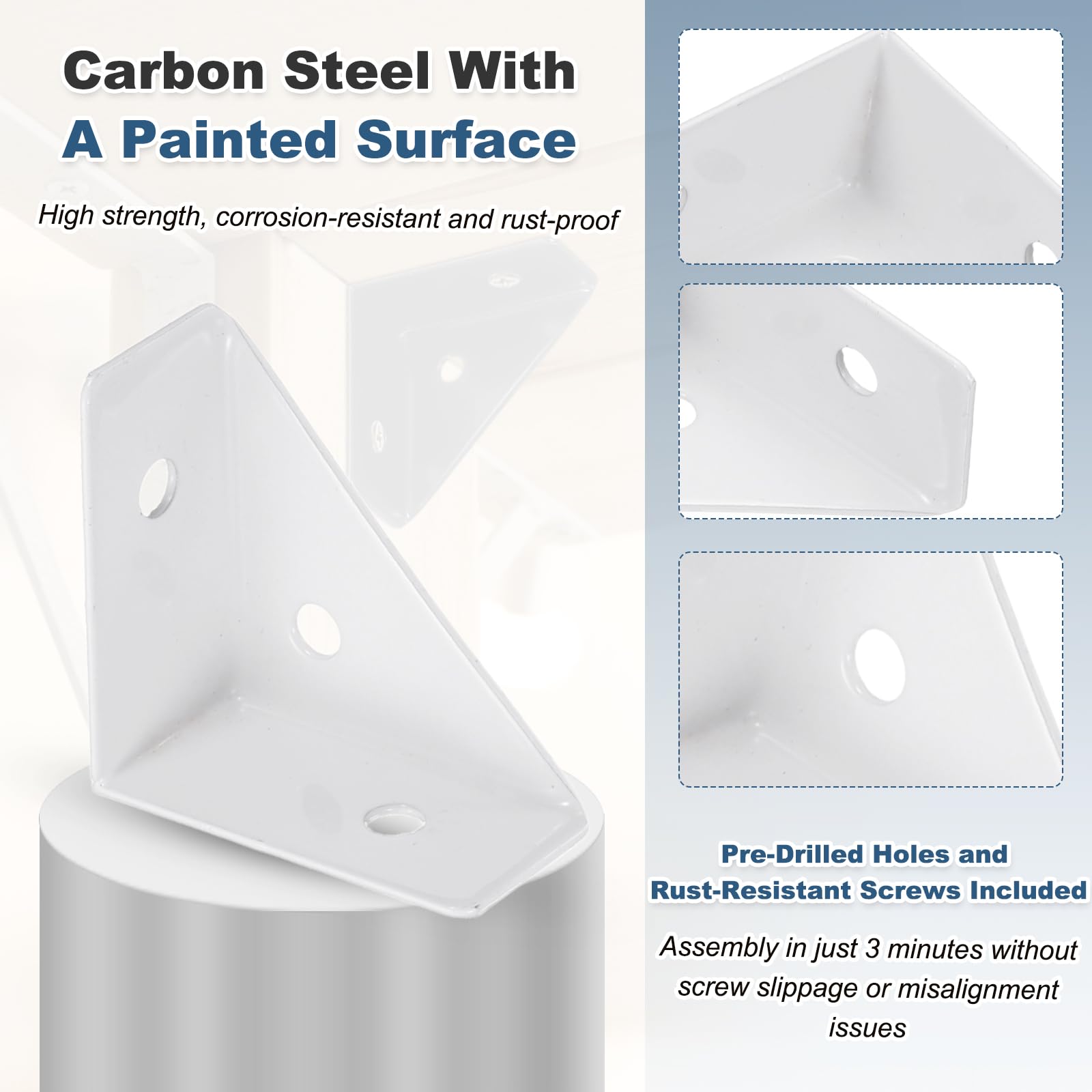 PATIKIL Corner Brace Brackets - Image 3