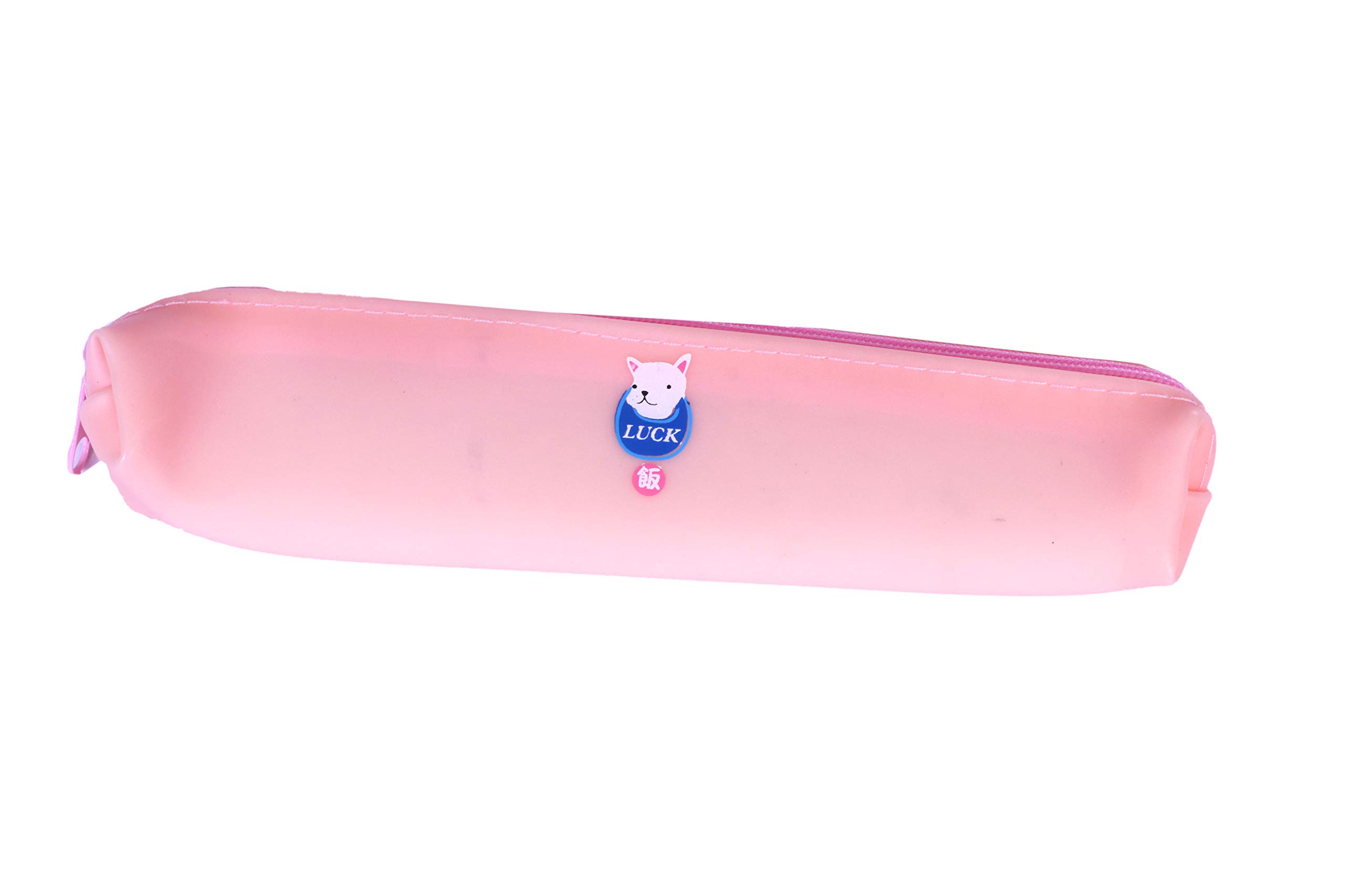 Craftybug Silicon Slim Series Zipper Pen Pencil || Stationery Pouch Light Pink Latest Beautiful Fashionable || Stylishj School College Zipper Bag (B07JMNFT71) Amazon Price History, Amazon Price Tracker