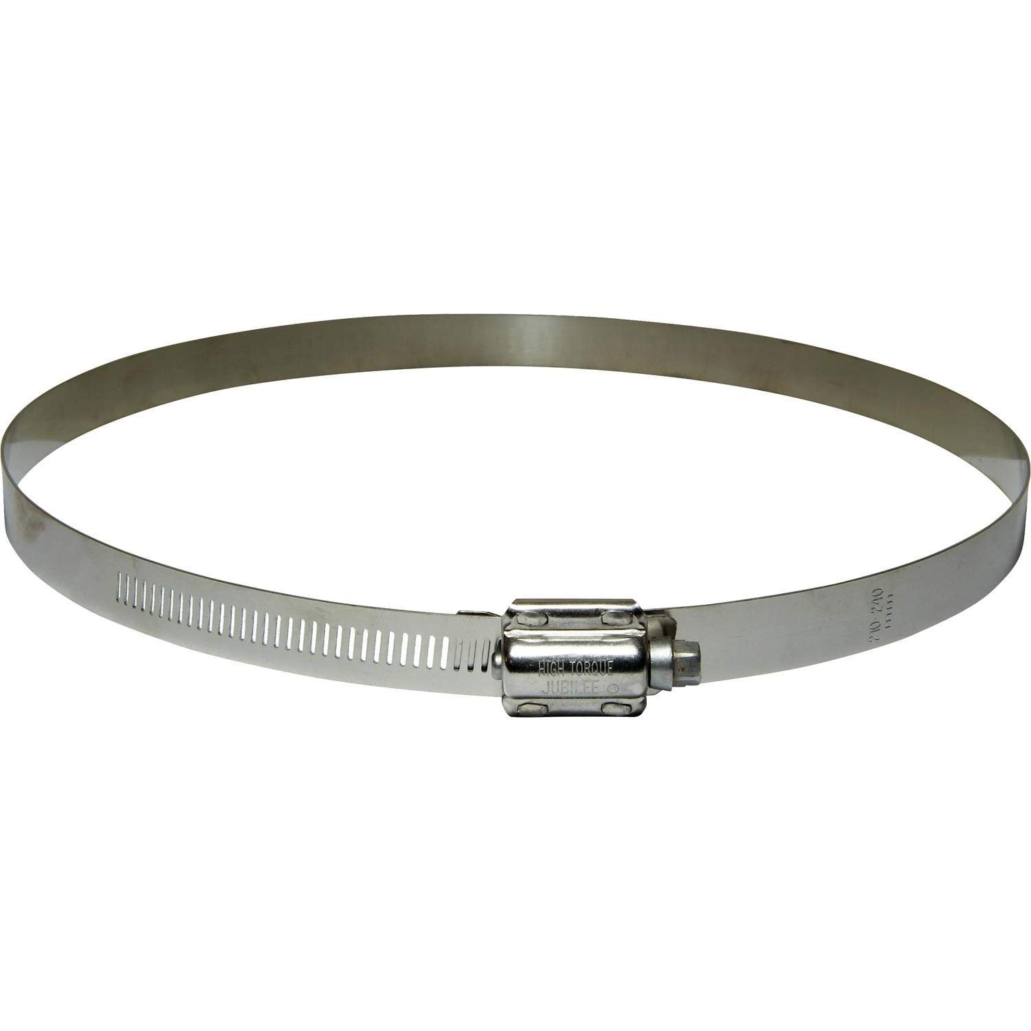 Best Price Square Jubilee Genuine Clips Ss316 Stainless Steel High Torque Hose Clamp Marine Grade Diameter From 210-240Mm (1Pcs)