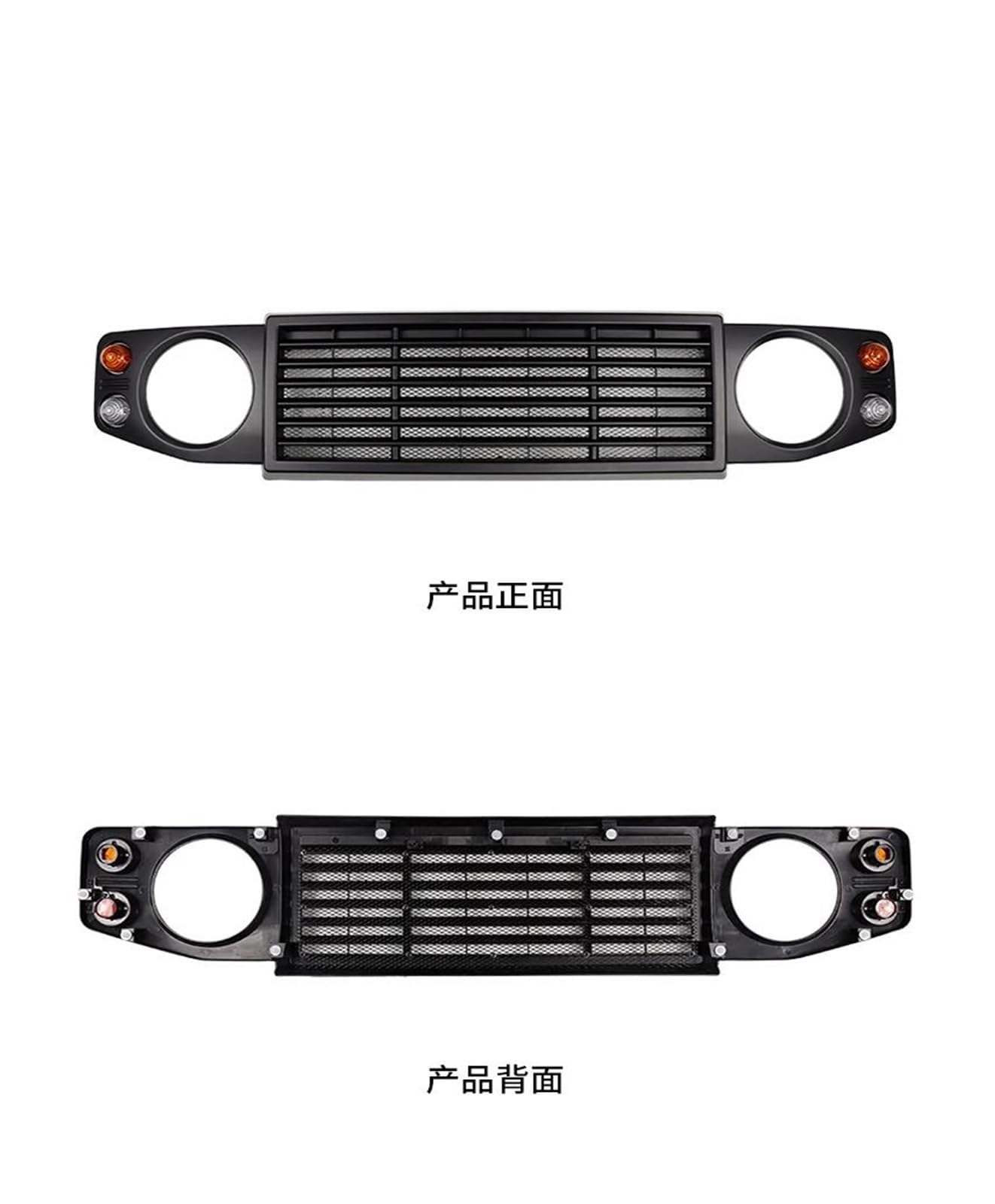 Griglia Paraurti Anteriore Griglia Per Suzuki Per Jimny JB64 Per Sierra JB74W 2019 2024 Griglia Anteriore Per Auto ABS Per Defender Stile D Corsa