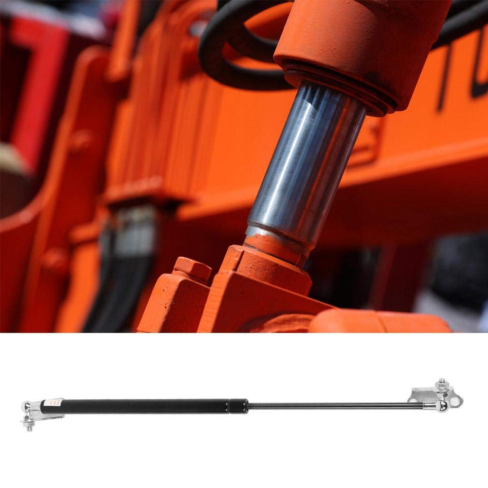 Hydraulische Gasfeder, 500 mm Achsabstand 200 mm Hub 100 N Druckgasdruckfeder für Gerätedeckel, Snackauto Klapptür, Werbeleiste, Lichtbox(#6)