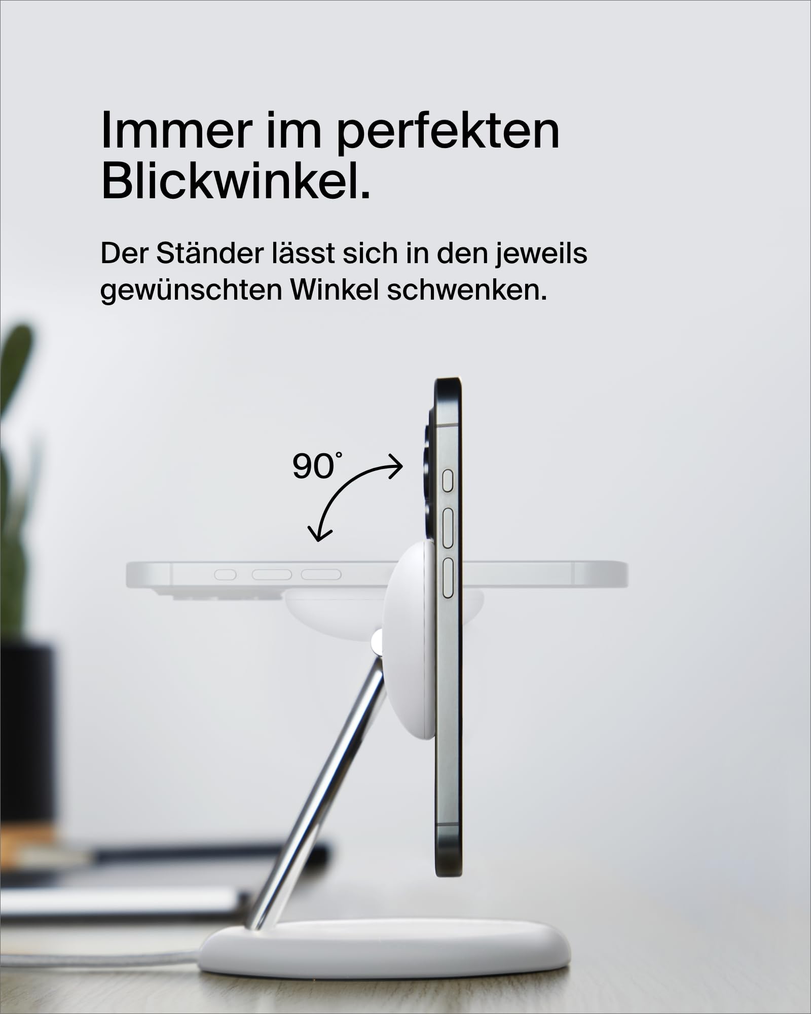 Belkin BoostCharge Pro Kabellose 3-in-1-Ladestation mit Qi2 – Bild 6