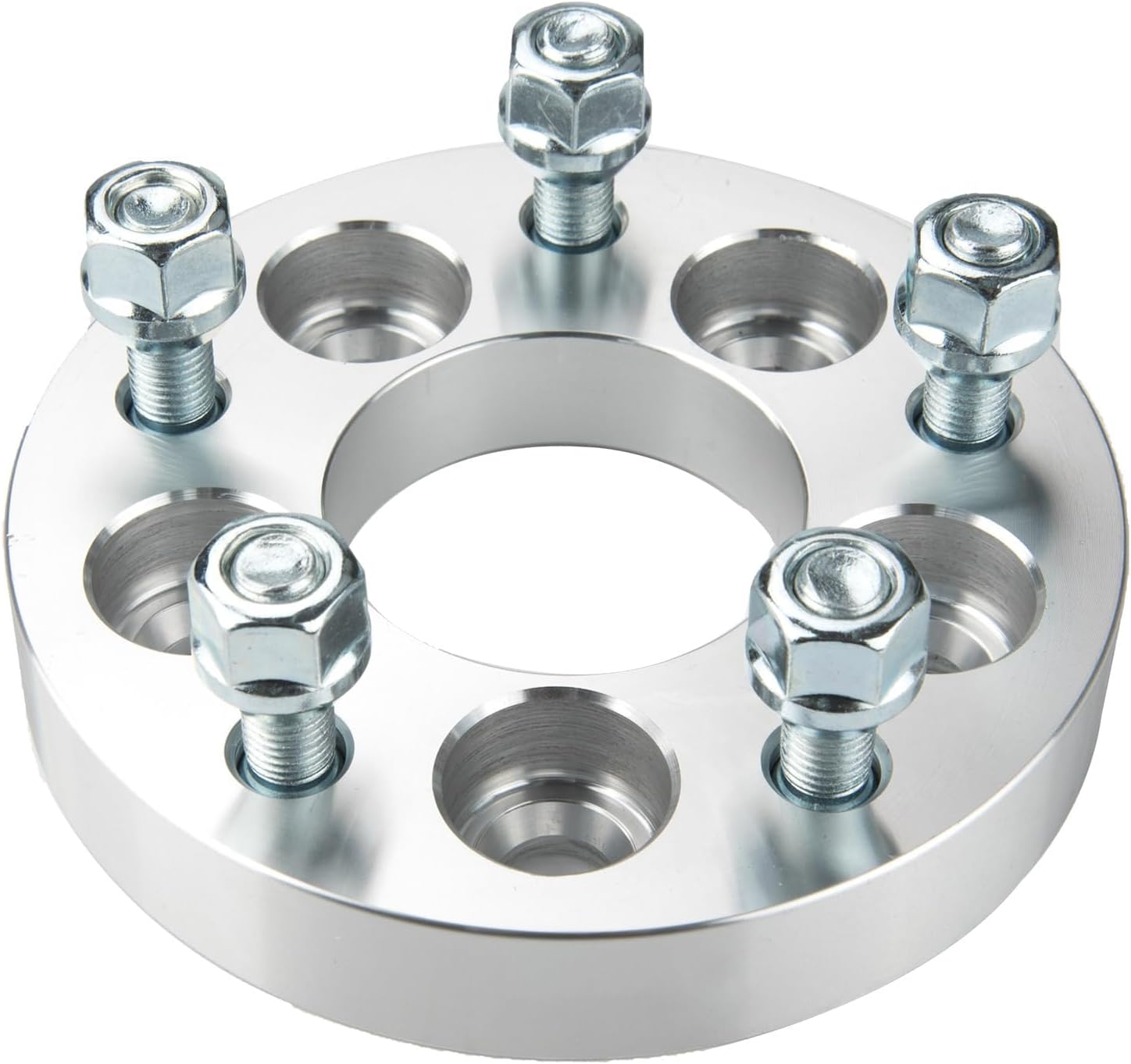 5x4 to 5x4.5 Forged 1" Thread Pitch M12x1.5 Hub Bore 64.1mm 4PCS Lug Centric Wheel Spacers Compatible with Corolla 2003-2022, Prius 2004-2022, Matrix 2003-2014, PT Cruiser 2001-2010, Vibe
