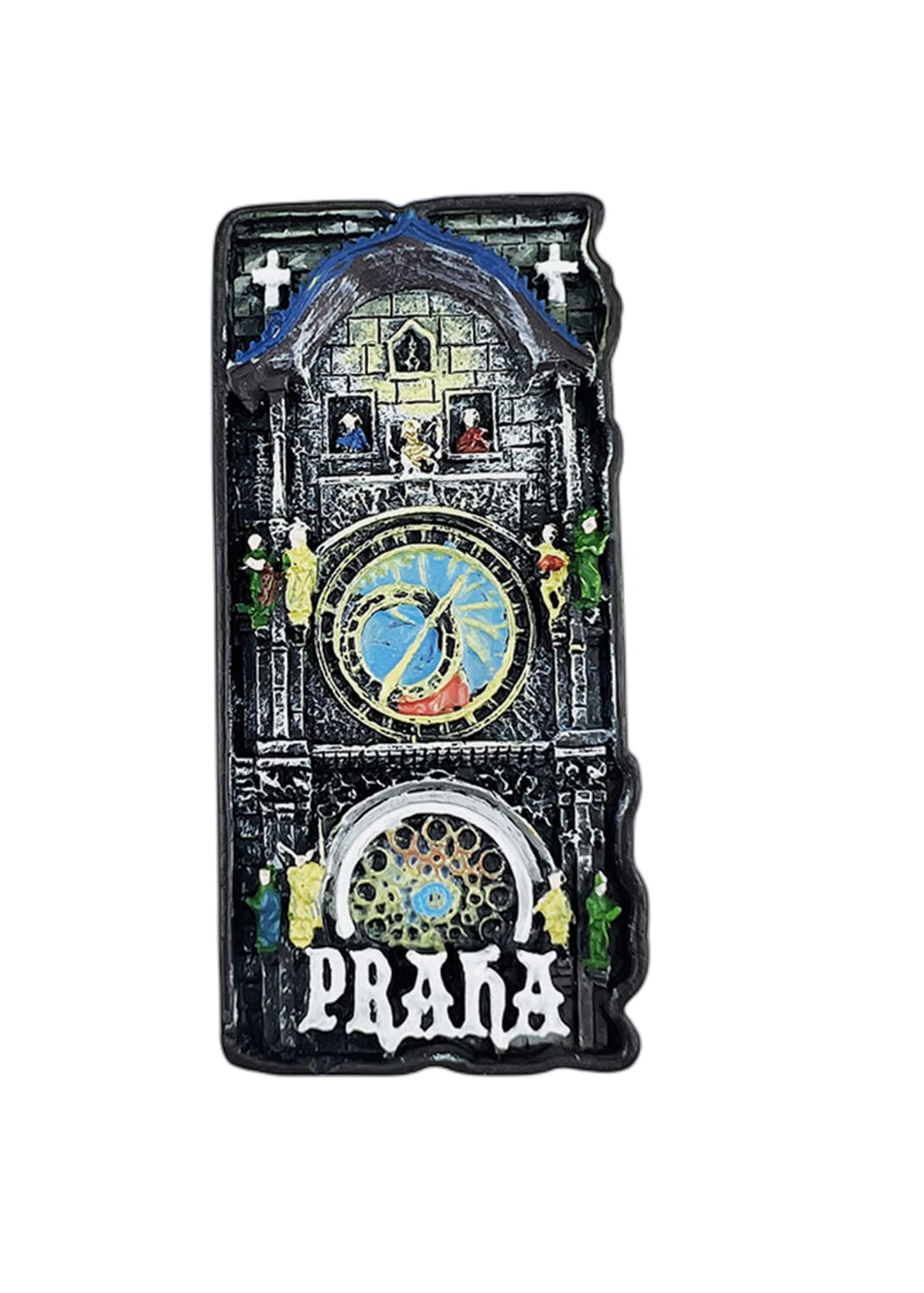 Praga Repubblica Ceca Magnete Frigorifero Viaggi Souvenir 3D Decorazione Del Frigo Magnetico Adesivo Dipinto A Mano Artigianato Collezione