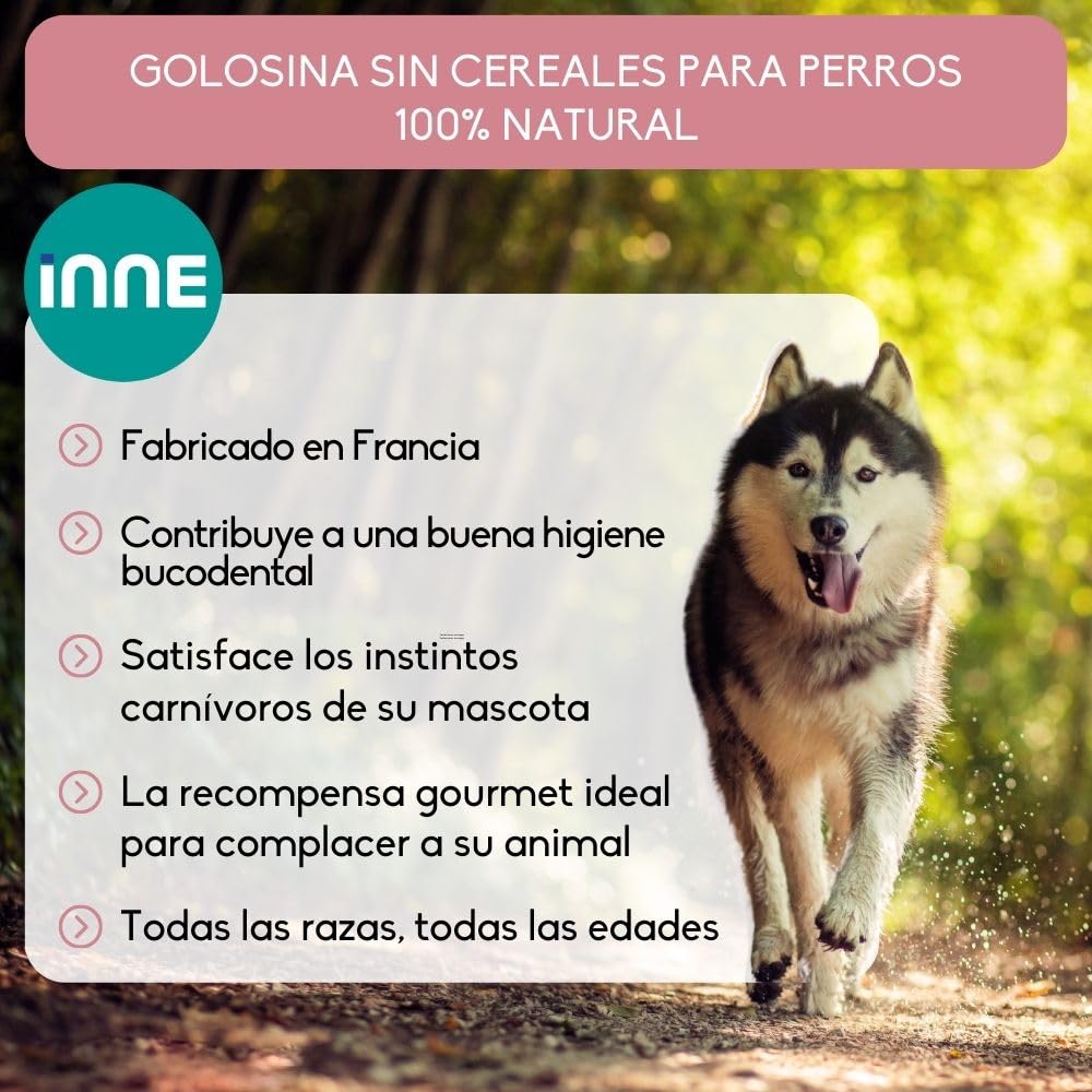 Snack Per Cani Nutrivet INNE - Osso Di Prosciutto Naturale, Per Igiene Dentale E Divertimento - Foto 4