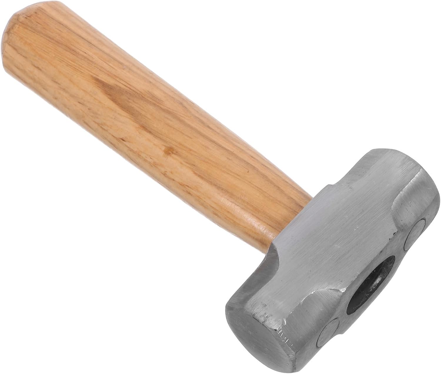 Mini Octagonal Hammer Tool with Wooden Handle for Fine Tasks